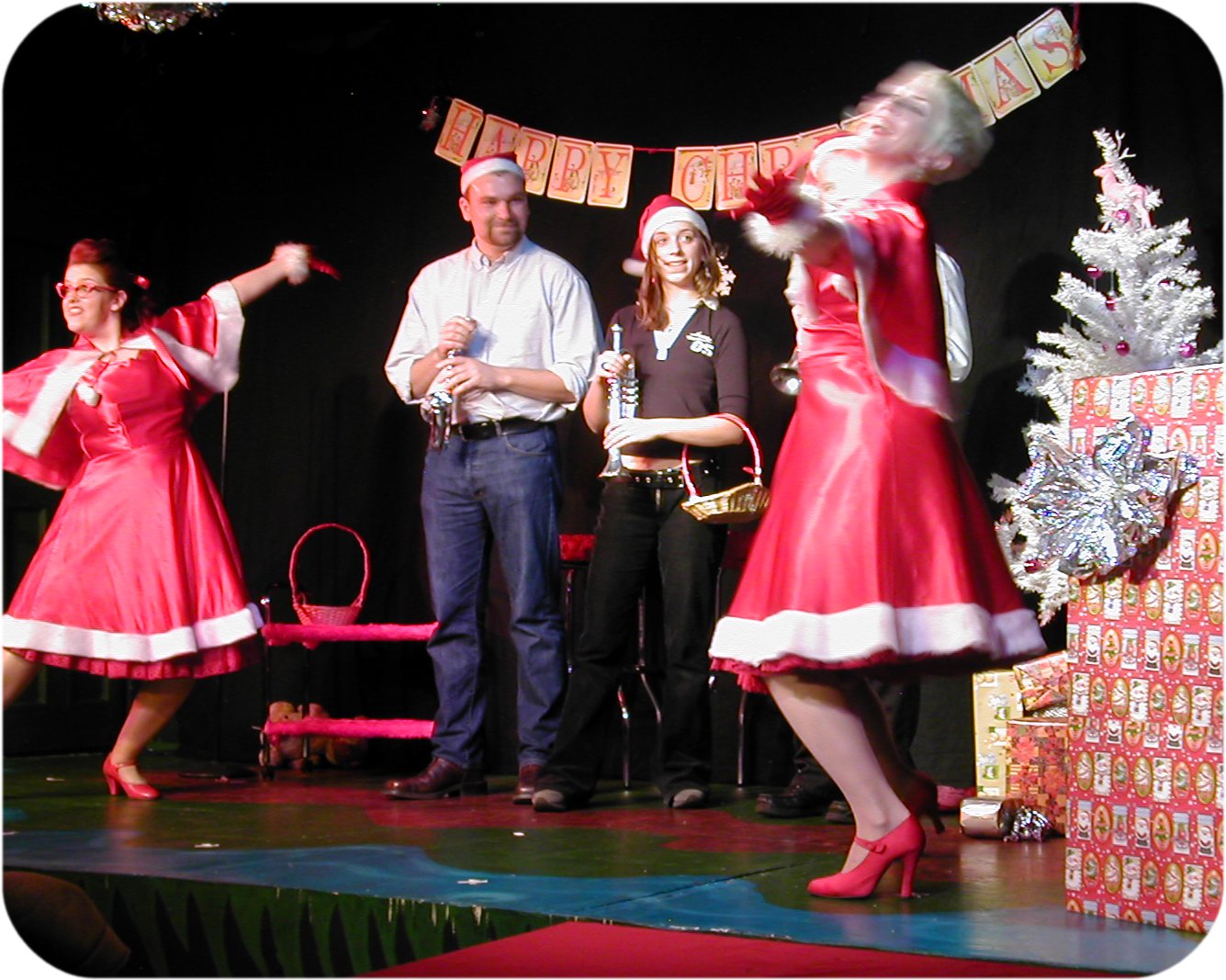 Audience participation at Christmas